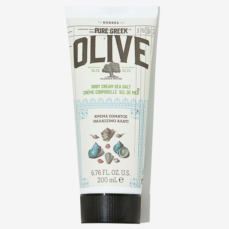 Pure Greek Olive Body Cream - Sea Salt