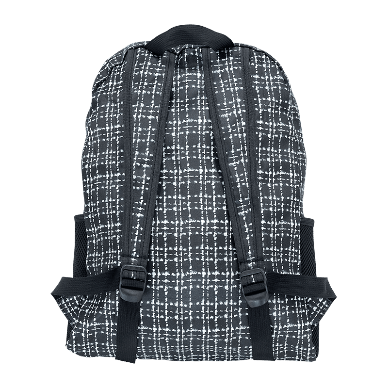 Folding Backpack - Tweed