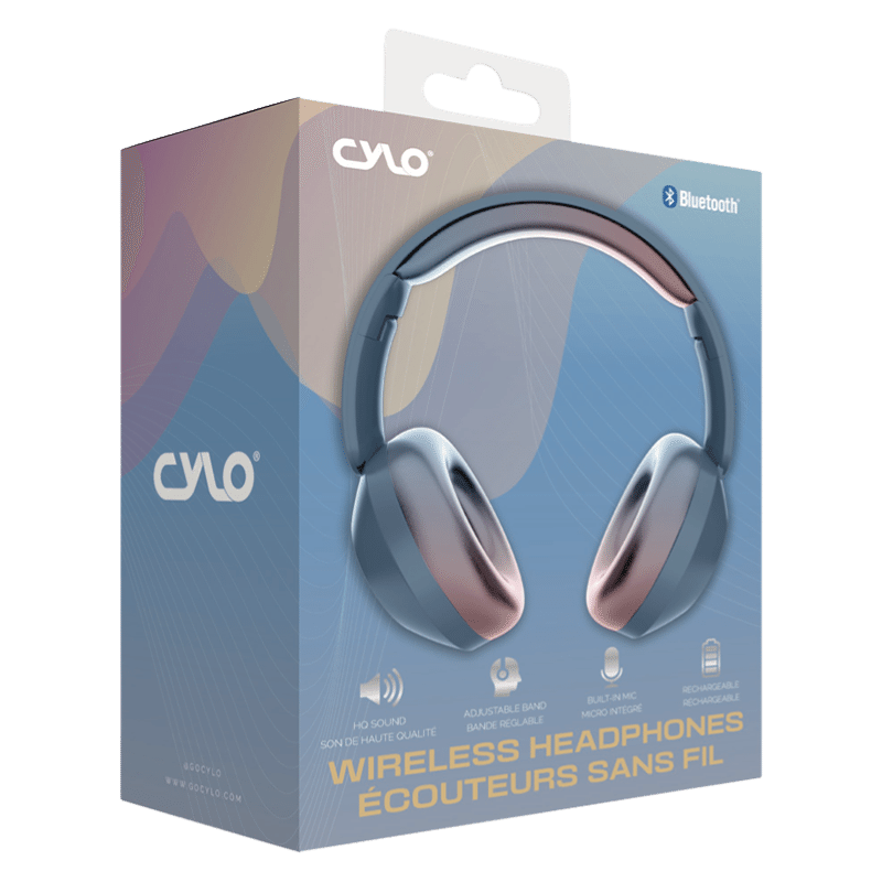 Color Block On-ear Headphones