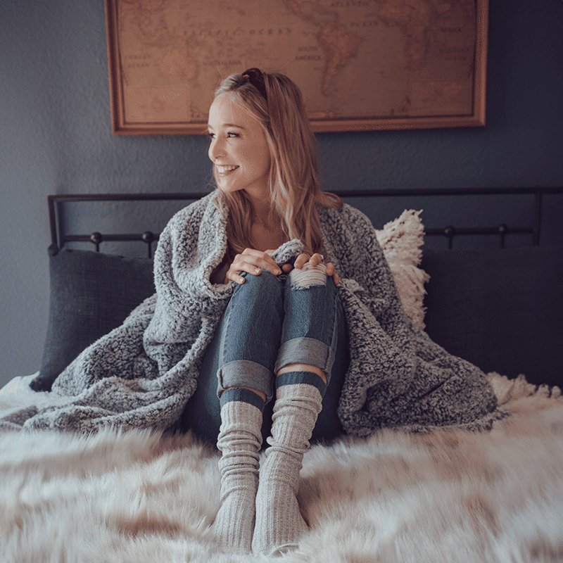 Tipped Slouch Socks (3 Pair Pack)