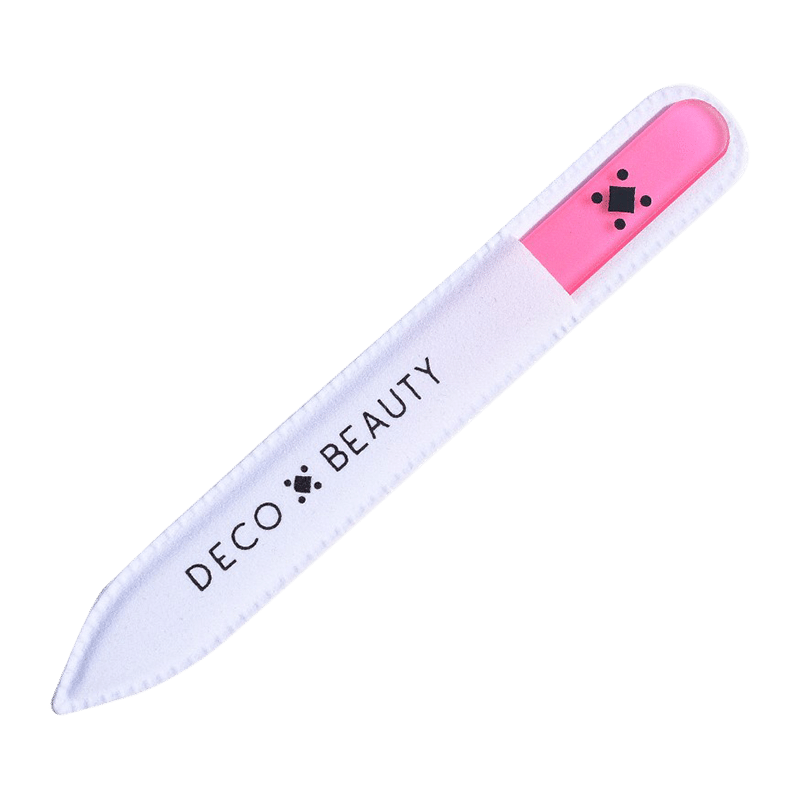 Deco Miami Glass Nail File in Light Pink