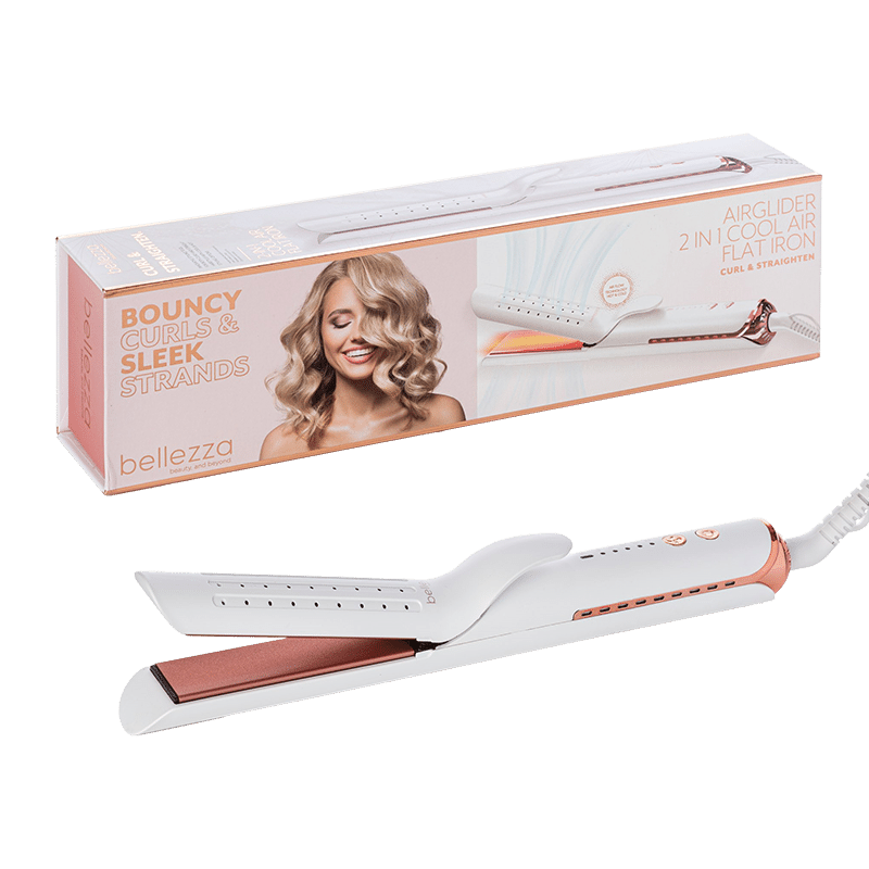 Airglider 2-in-1 Cool Air Flat Iron and Curler
