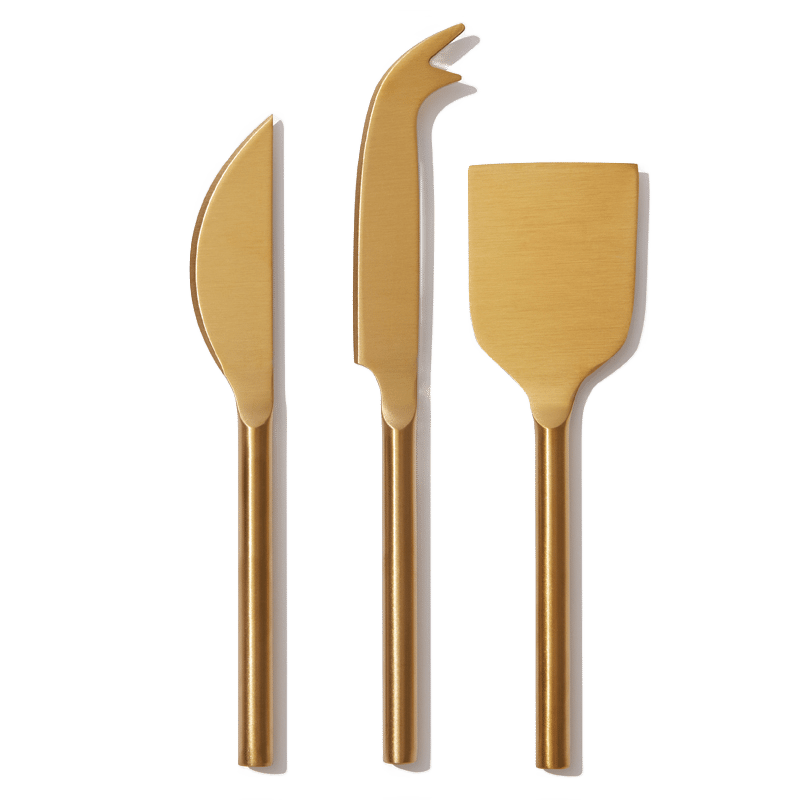 Gold Cheese Knives