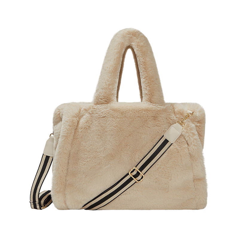 Faux Fur Tote