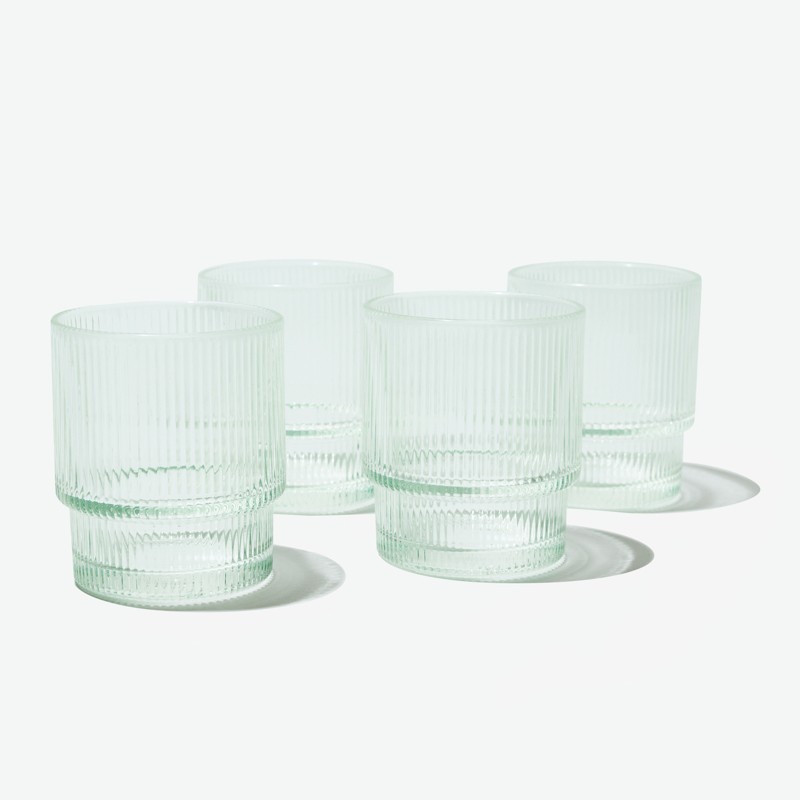 Ribbed Glasses