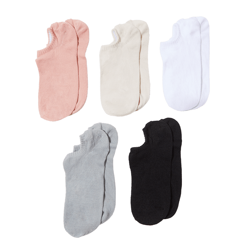 Heel Sock - Set of 5 Pairs
