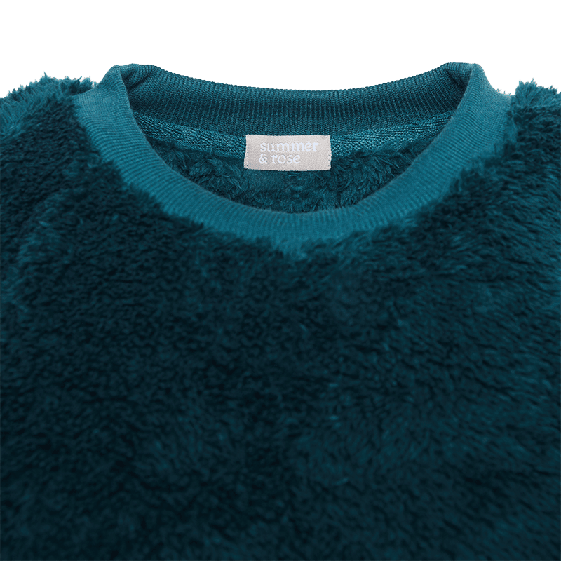 Oversized Sherpa Crew Neck
