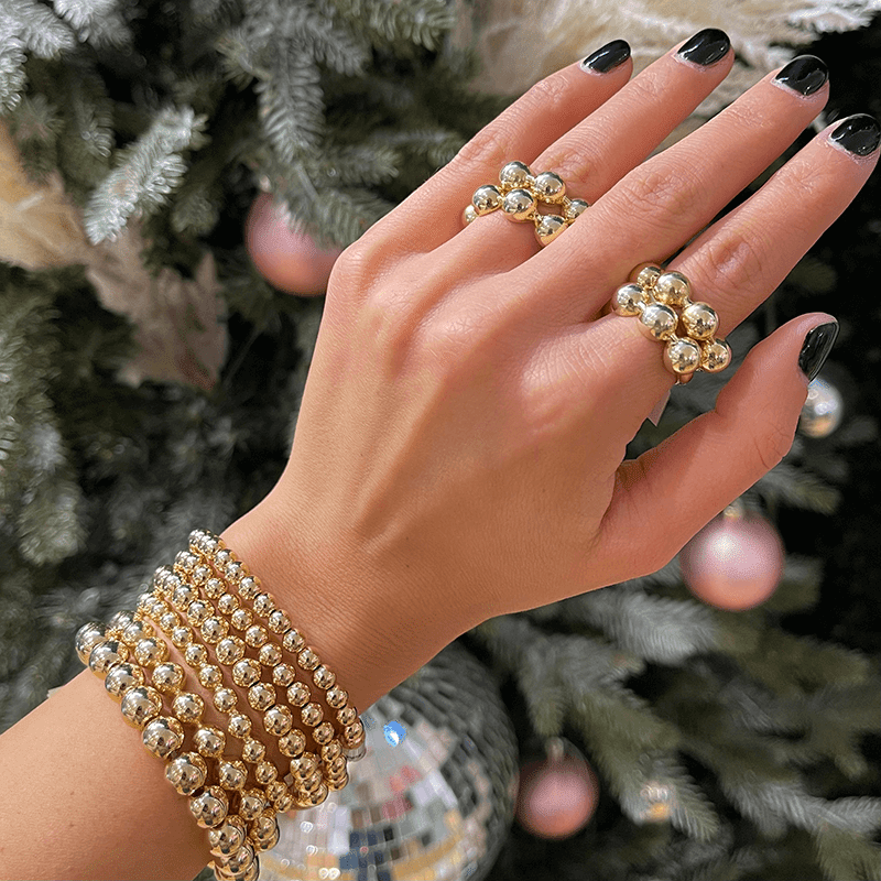 Beaded Ball Bracelet - 5mm