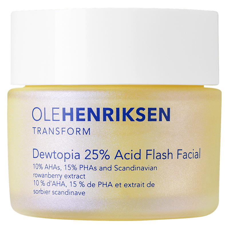 Dewtopia 25% AHA + PHA Flash Facial Exfoliating Face Mask