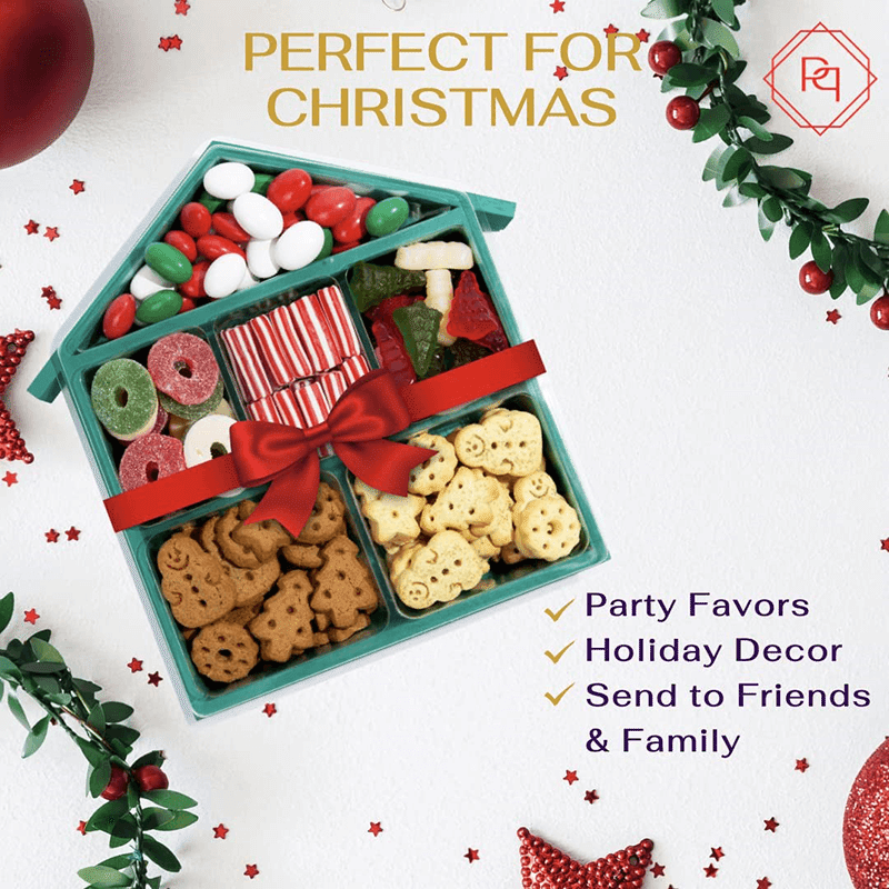 Christmas House Platter