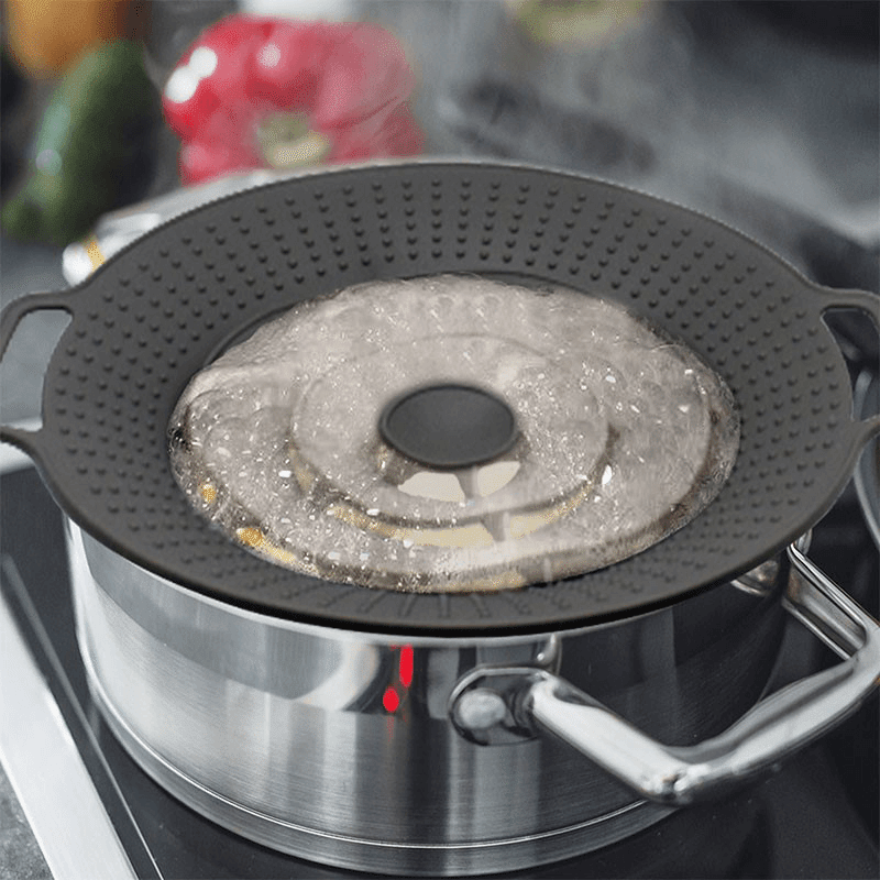 Boil Over Silicone Spill Stopper Lid