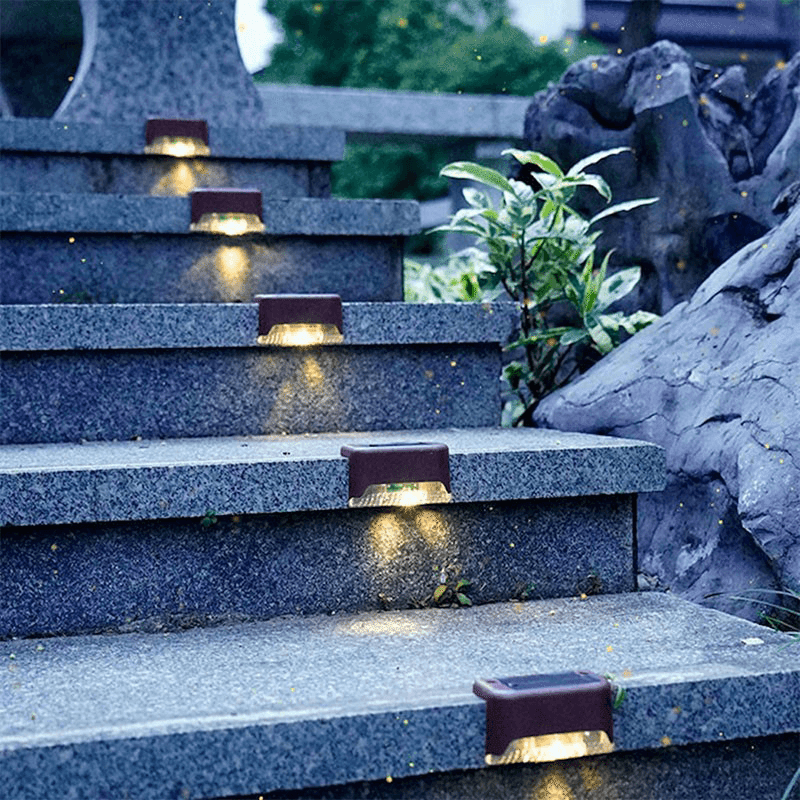 Solar LED Deck & Step Lights (8 Pack)