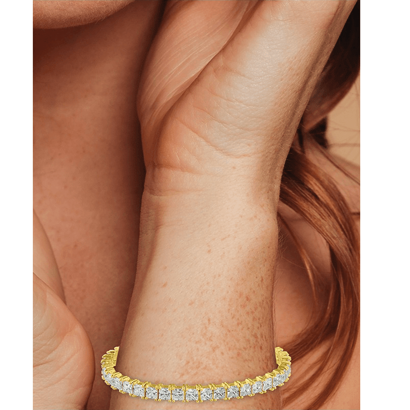 15 CTTW Princess Cz Tennis Bracelet