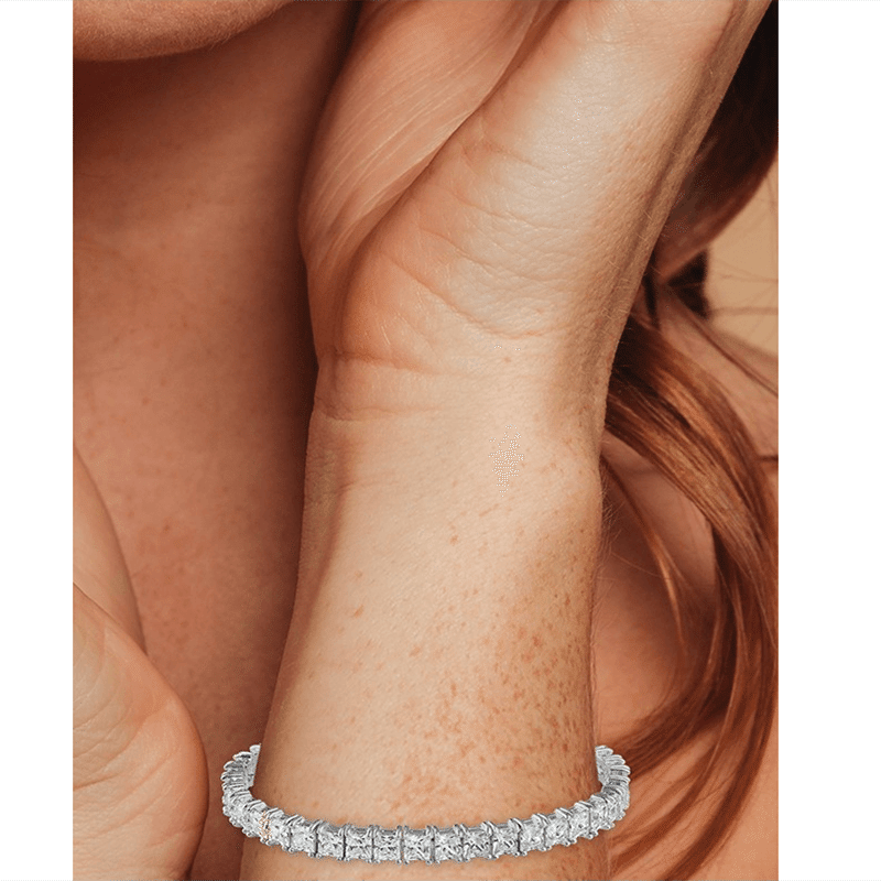 15 CTTW Princess Cz Tennis Bracelet