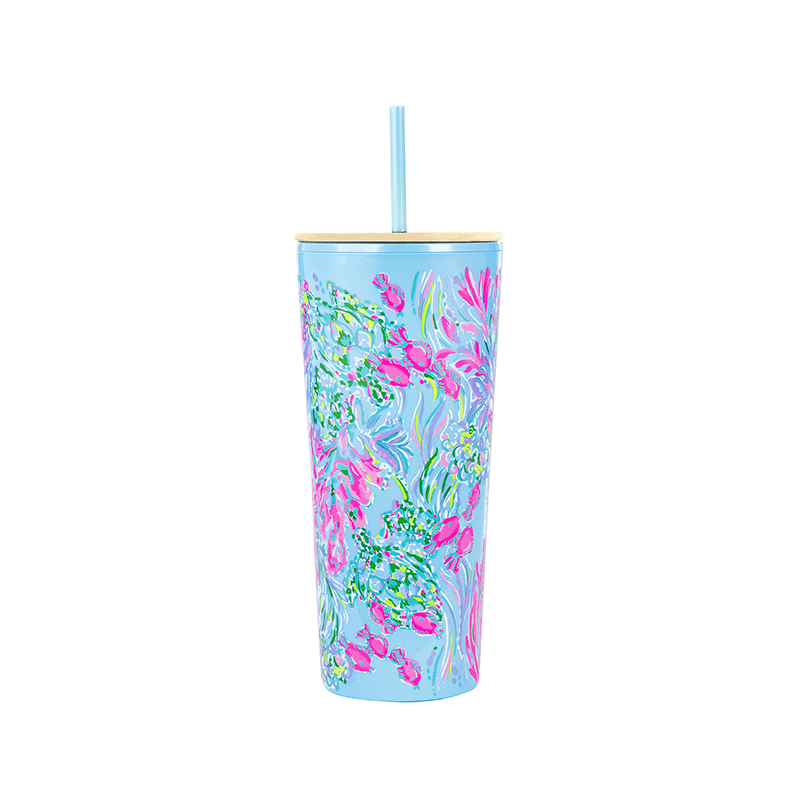 Tumbler with Straw