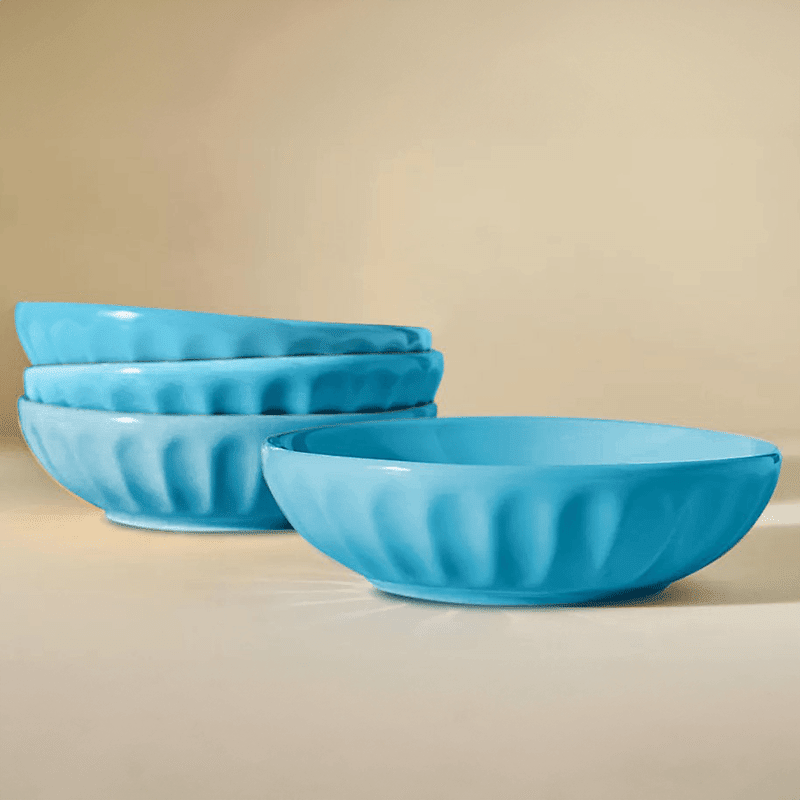 Ceramic Pasta Bowls (Set of 4)