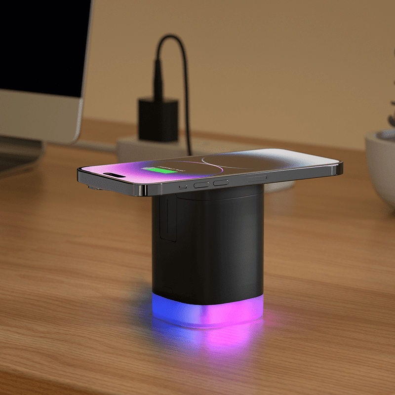 3-in-1 MagSafe Compatible Compact Wireless Charging Station