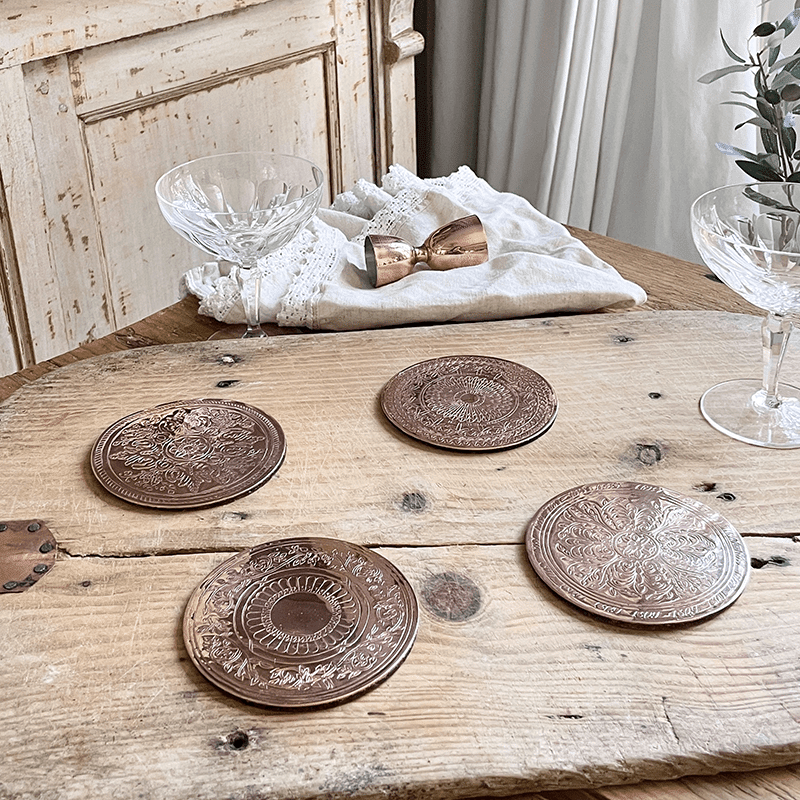 Vintage Inspired Coasters Set