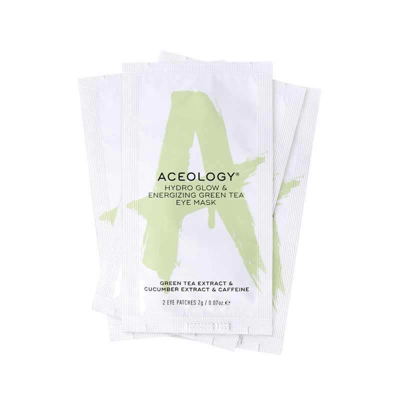 Hydro Glow & Energizing Green Tea Eye Mask 4 pack
