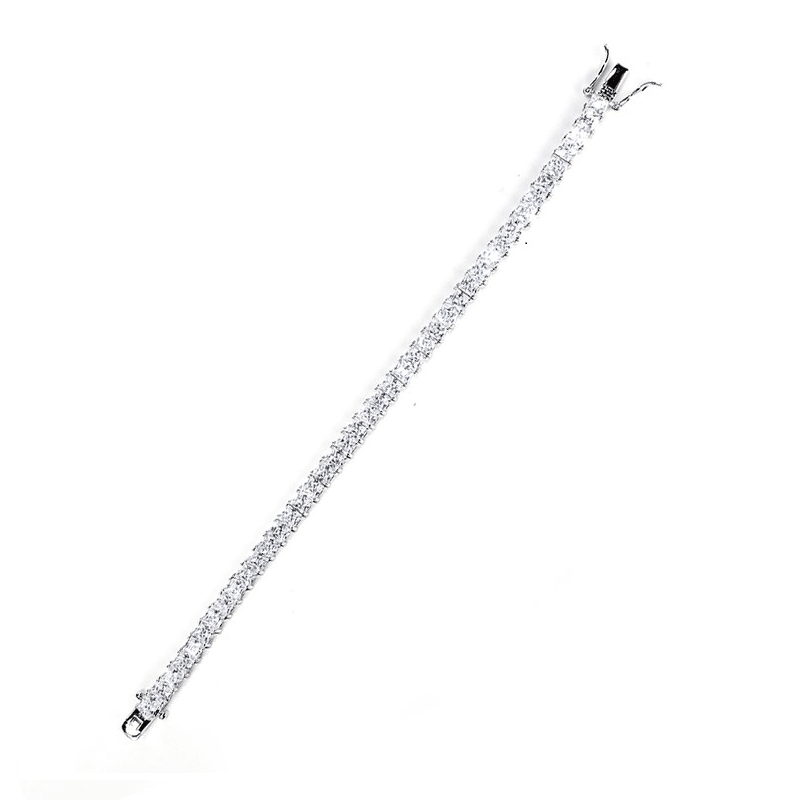 15 CTTW Princess Cz Tennis Bracelet