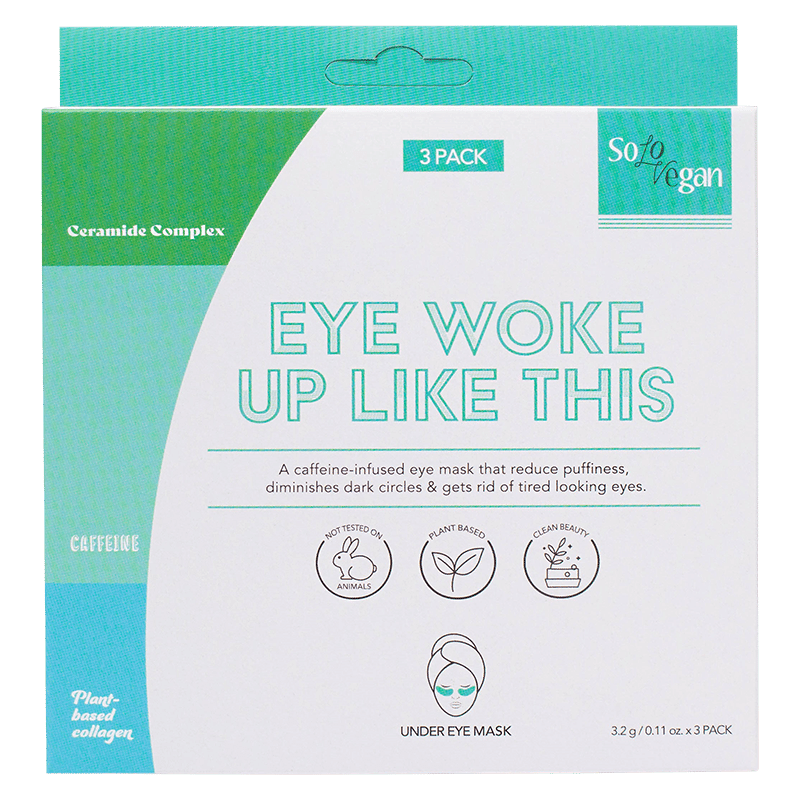 Eye Woke Up Like This Under Eye Mask Set (3 Pack)