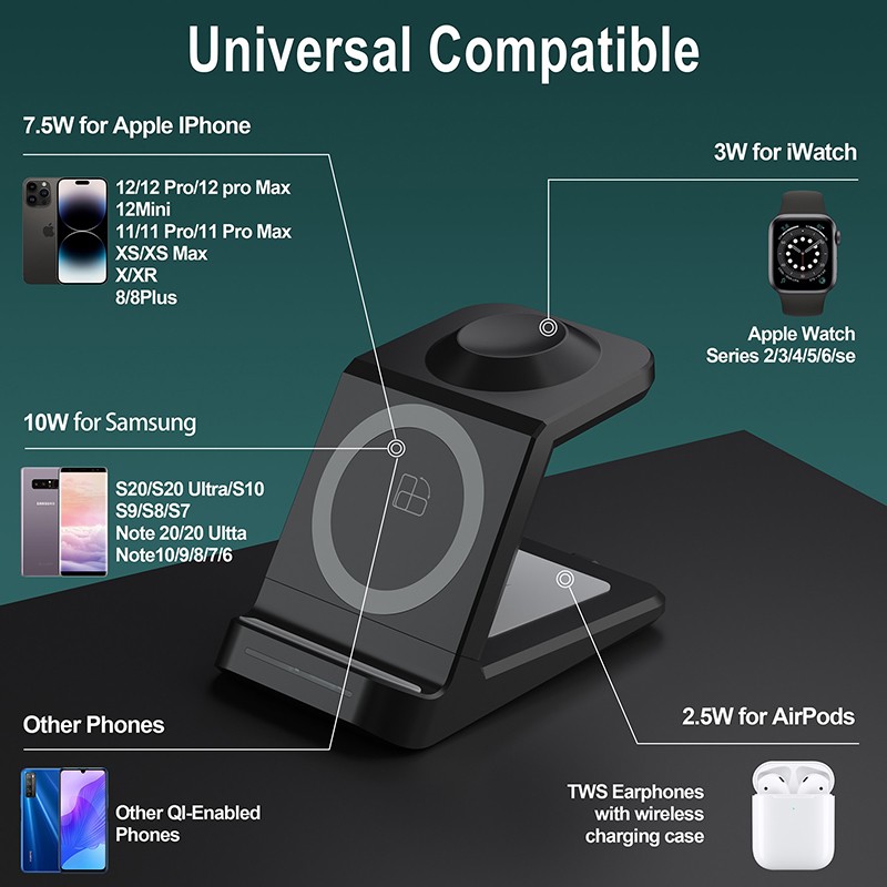 MagSafe Wireless 3 in 1 Charging Stand