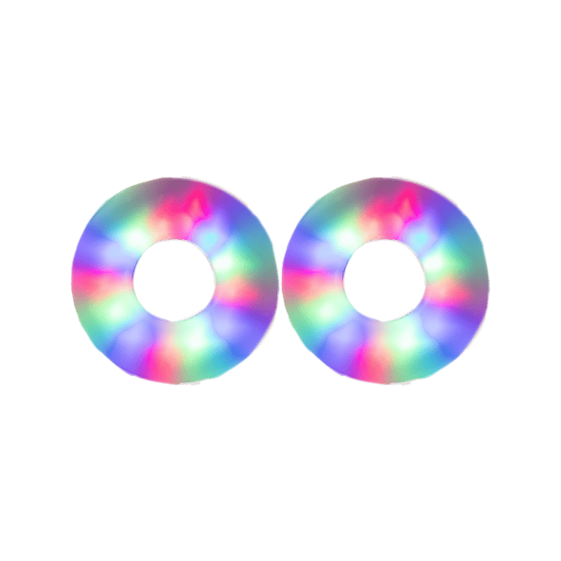 48" Illuminated Jumbo Pool Tube (2 Pack)