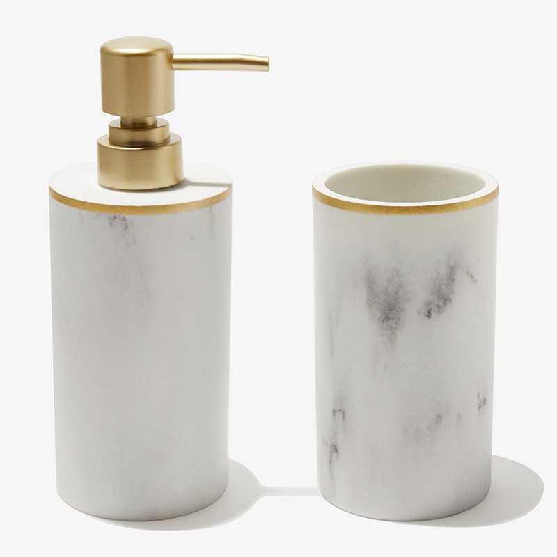 Bath Set (Faux Marble)