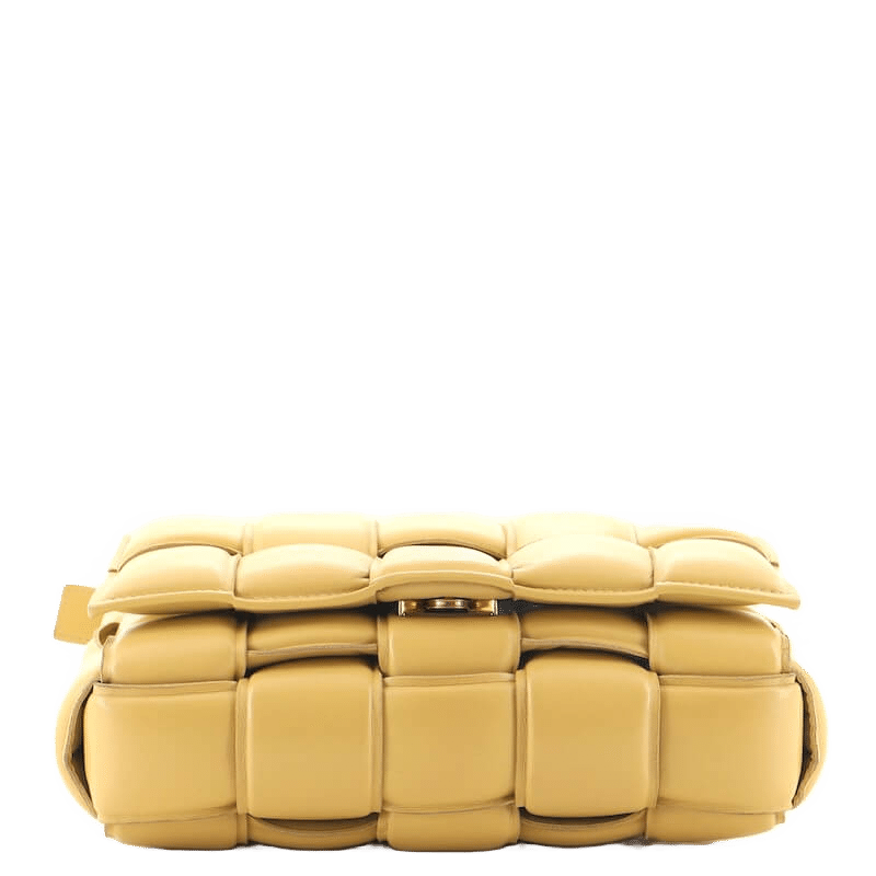Bottega Veneta Cassette Crossbody Bag Padded Maxi Intrecciato Leather