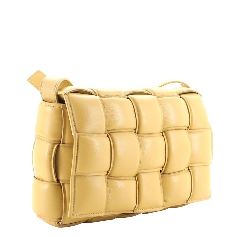 Bottega Veneta Cassette Crossbody Bag Padded Maxi Intrecciato Leather
