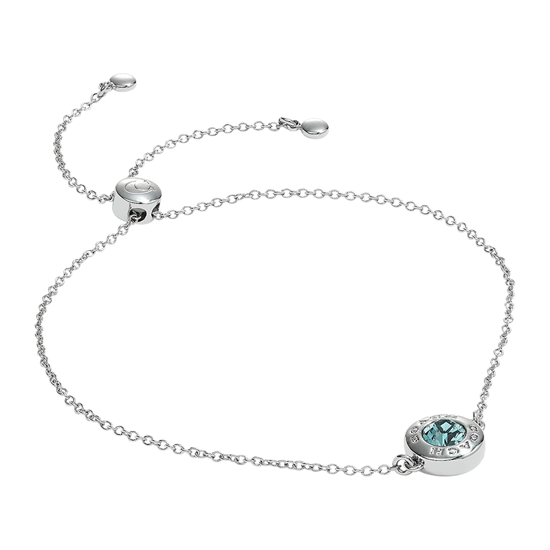 Open Circle Slider Bracelet