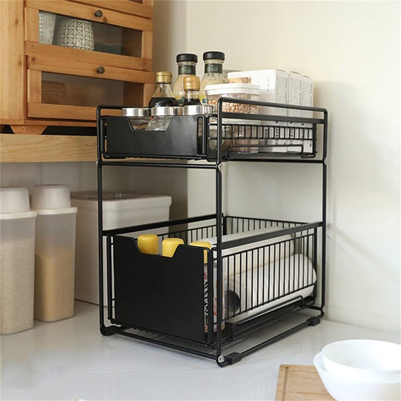 2 Tier Sliding Drawer