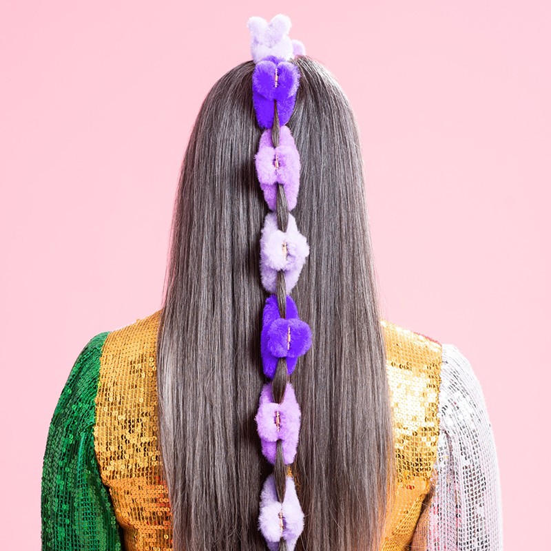 Set of Three Fluffy Claws