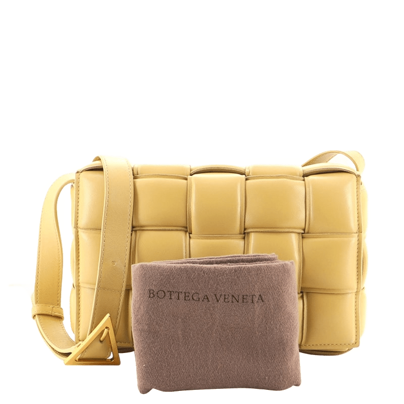 Bottega Veneta Cassette Crossbody Bag Padded Maxi Intrecciato Leather