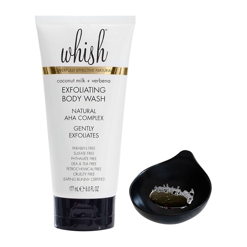 Exfoliating Body Wash - Coconut Milk + Verbena