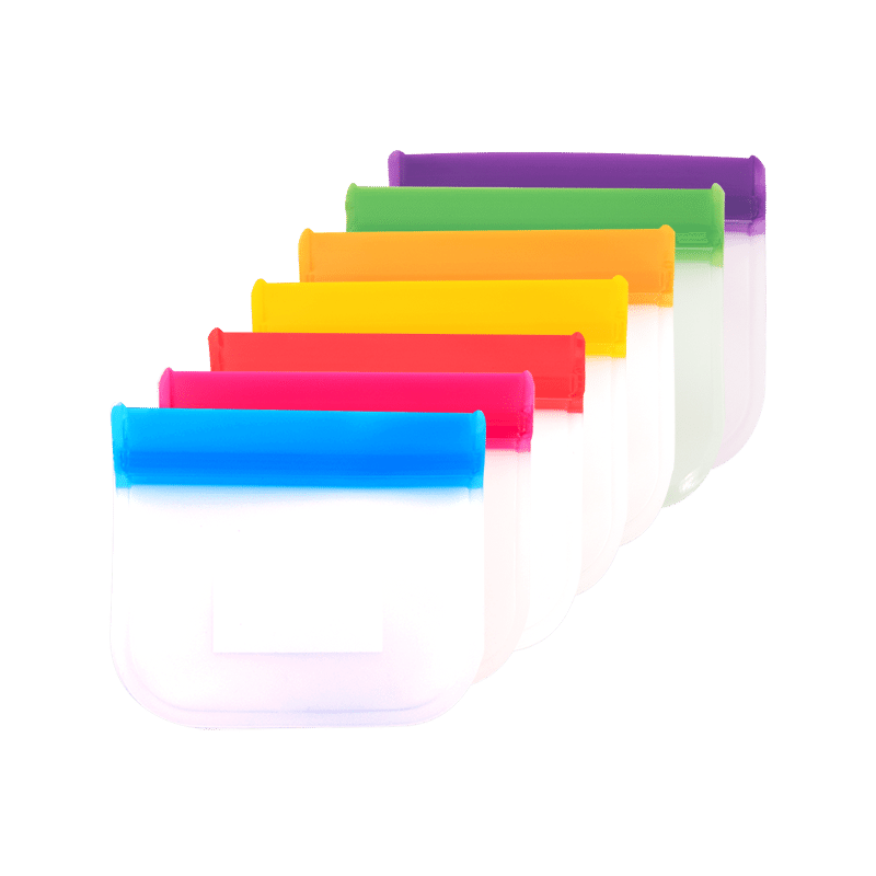 Weekly 7 Day Printed Reusable Pill Organizer Bags