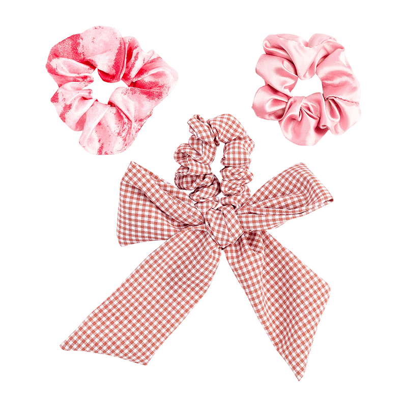 Assorted Scrunchies 3-Pack