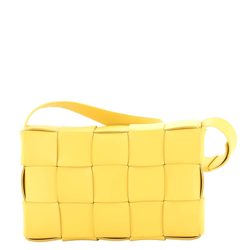 Bottega Veneta Cassette Crossbody Bag Maxi Intrecciato Leather