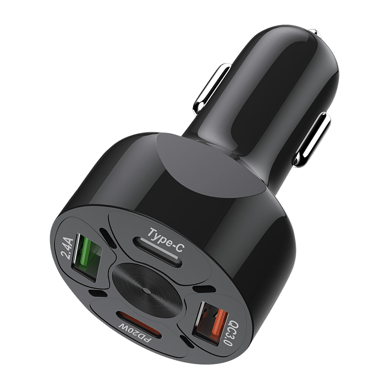 4 Port Car Charger