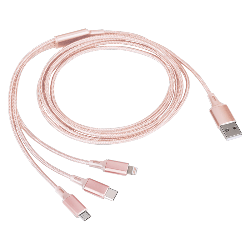6' 3 in 1 Charging Cable