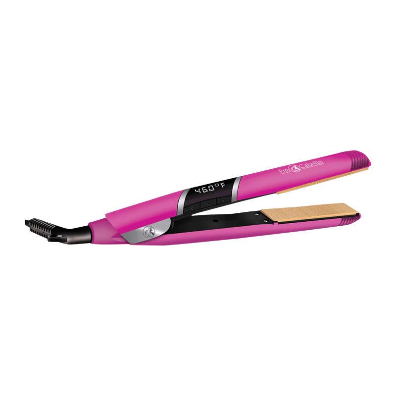 1" Nano Fiber Flat Iron with Zero Friction Technology