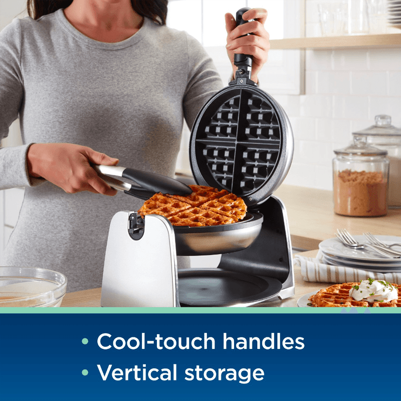 Hotel Waffle Maker with Nonstick Coating