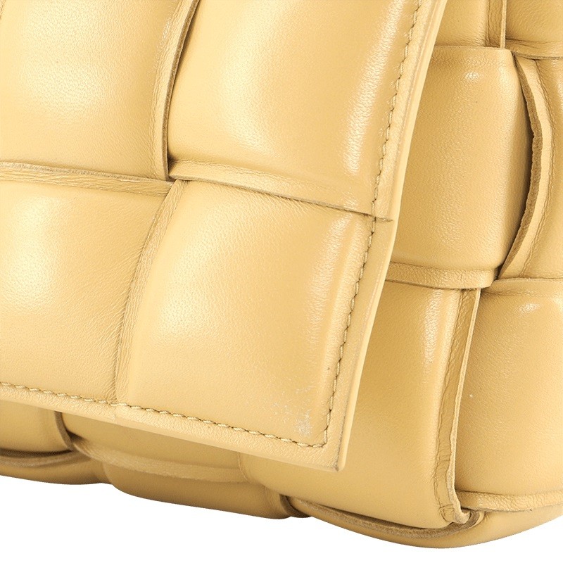 Bottega Veneta Cassette Crossbody Bag Padded Maxi Intrecciato Leather