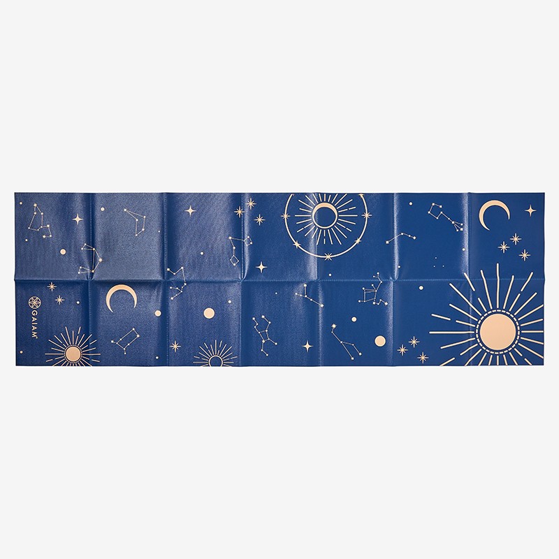 Foldable Yoga Mat in Midsummer Nights