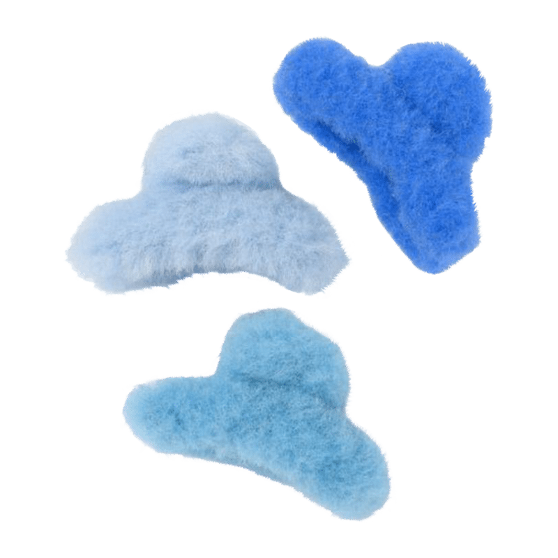 Set of Three Fluffy Claws