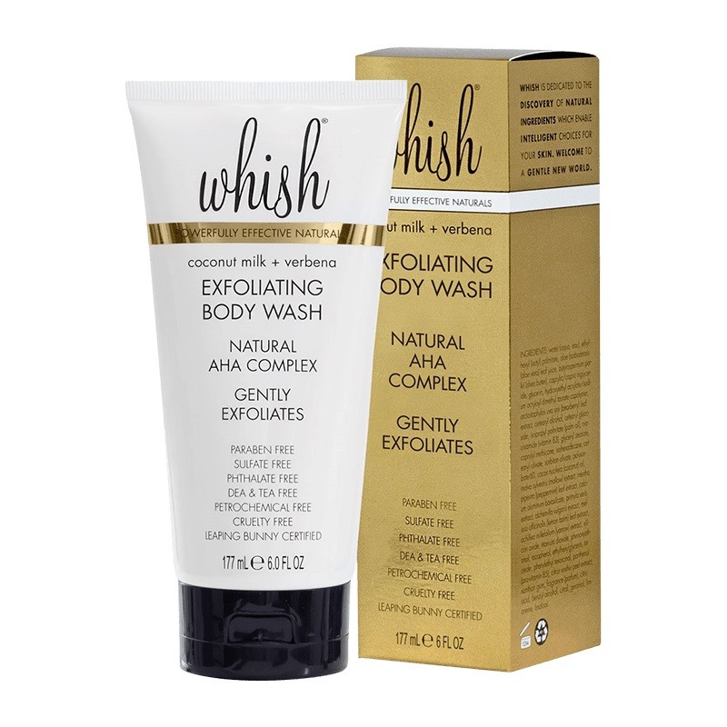 Exfoliating Body Wash - Coconut Milk + Verbena