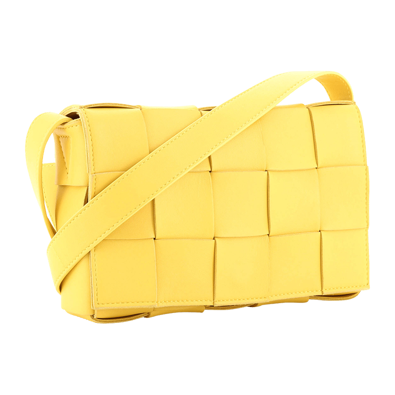 Bottega Veneta Cassette Crossbody Bag Maxi Intrecciato Leather