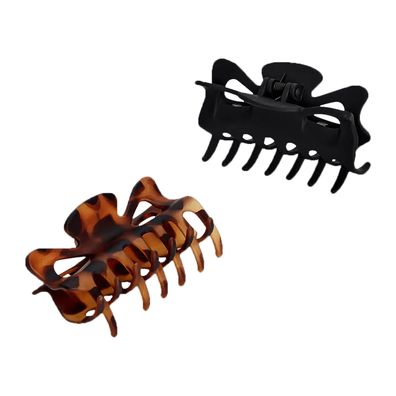 Eco-Friendly Large Claw Clip 2 Piece Set