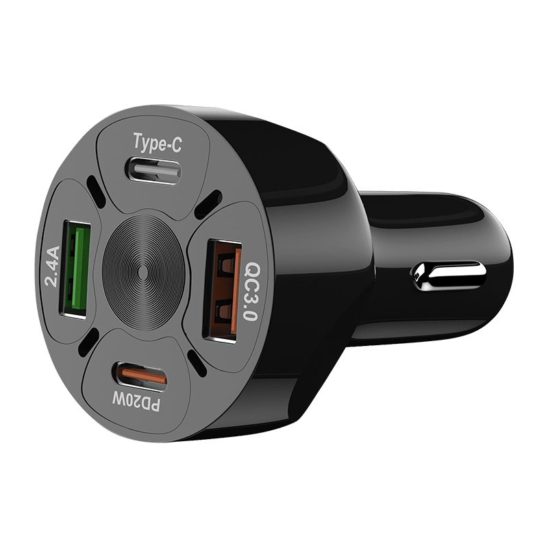 4 Port Car Charger