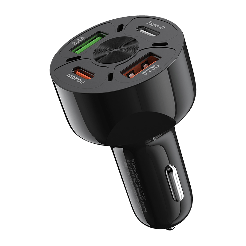 4 Port Car Charger